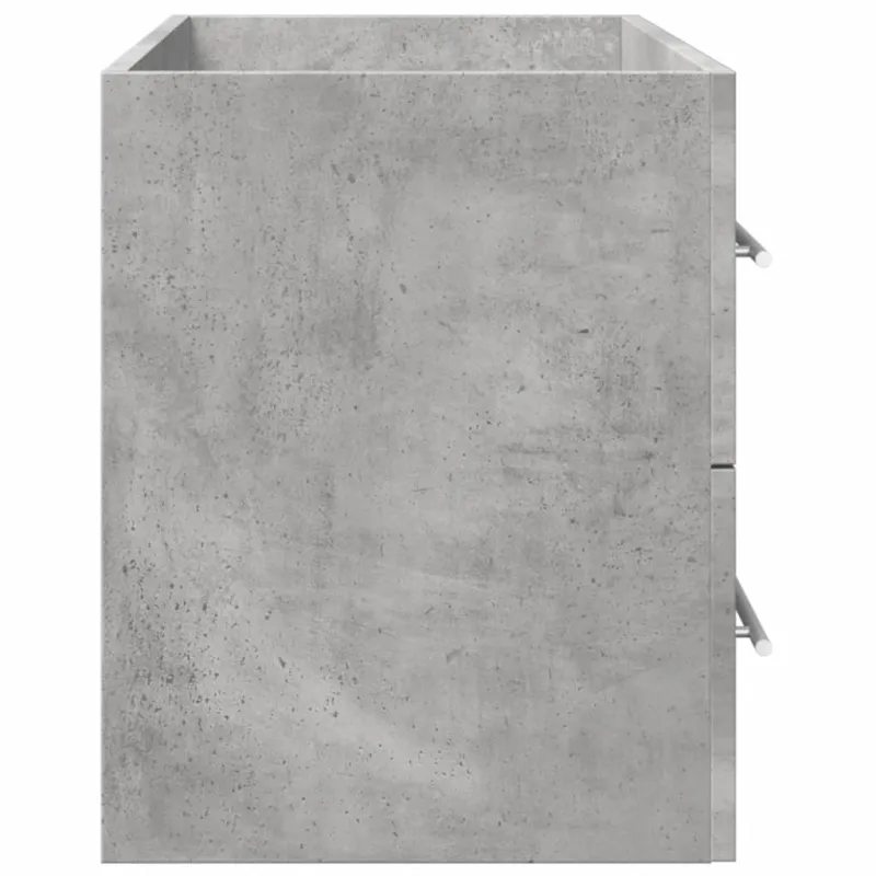Spintelė praustuvui, betono pilka, 80x38,5x48cm, mediena