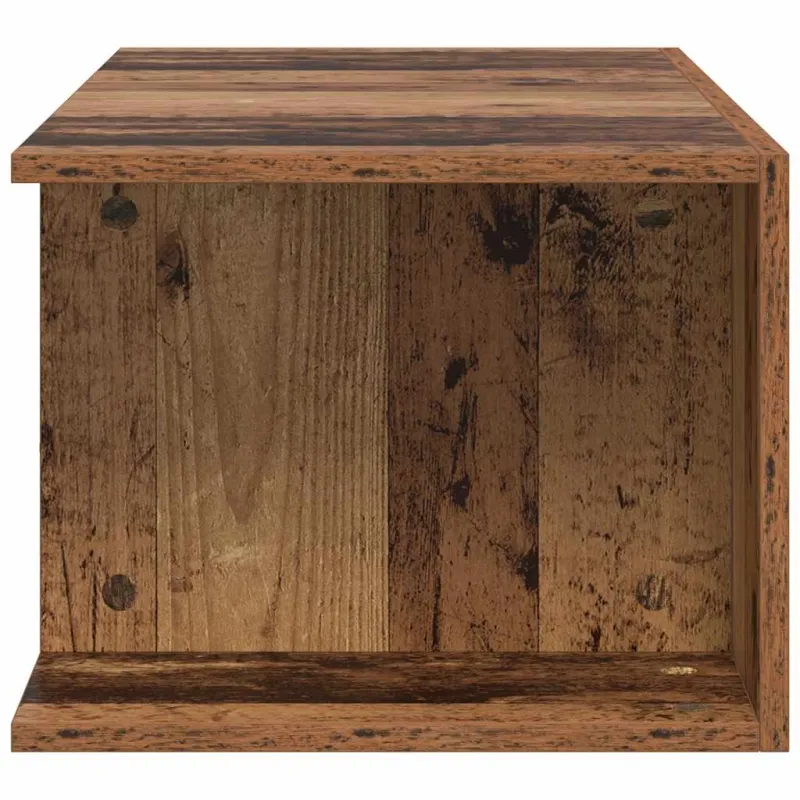 televizoriaus spintelė su LED lemputėmis Old Wood