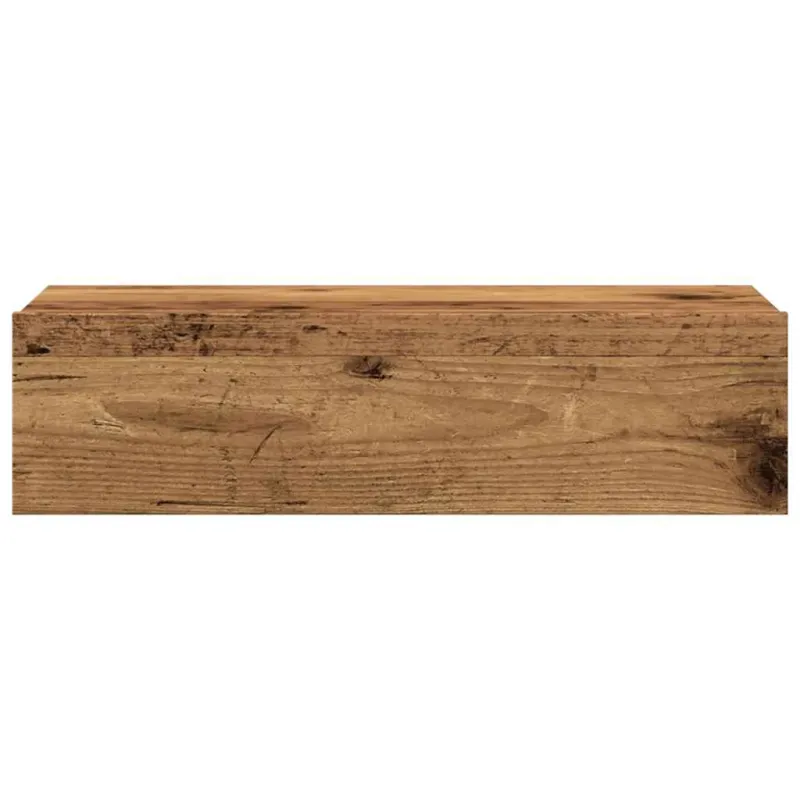 Televizoriaus spintelė su LED, medienos, 60x35x15,5cm
