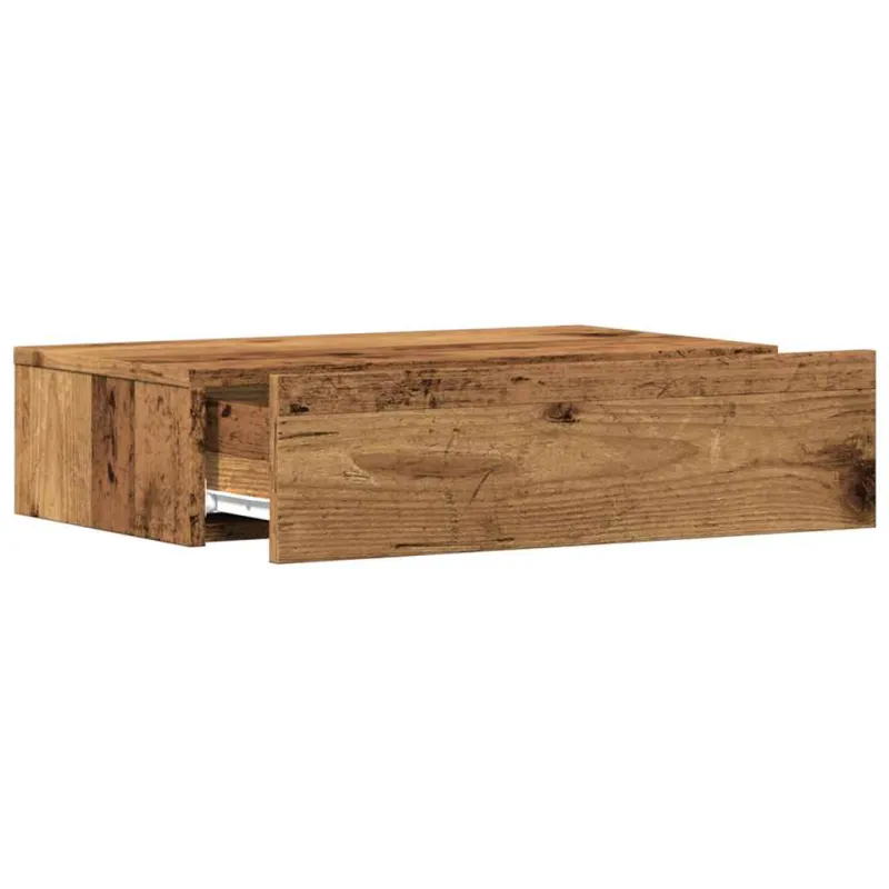 Televizoriaus spintelė su LED, medienos, 60x35x15,5cm