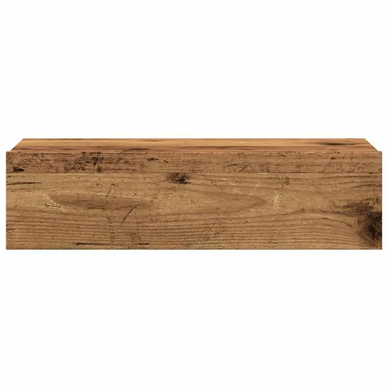 TV spintelės su LED lemputėmis, 2vnt., medienos, 60x35x15,5cm