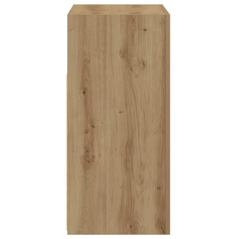 Šoninė spintelė su LED, artisano, 80x35x75cm, apdirbta mediena