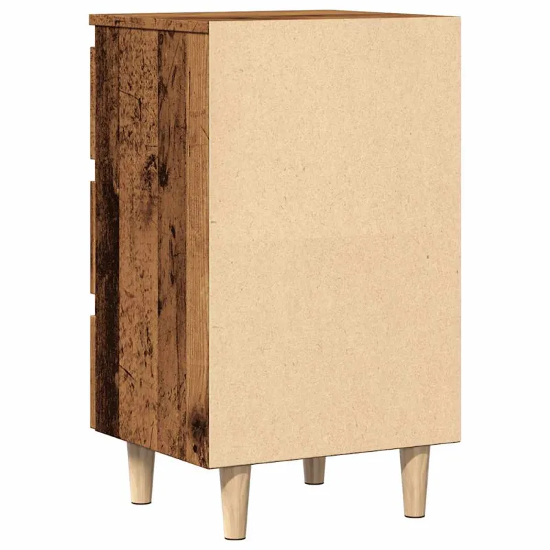 Spintelė prie lovos Old Wood 40x35x69 cm Engineered Wood