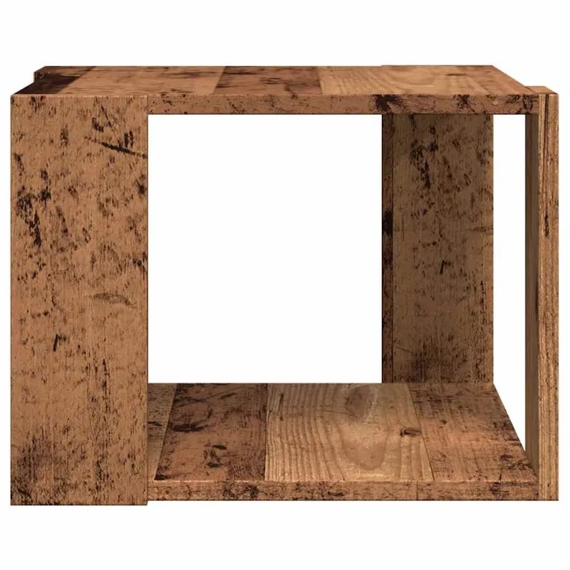 Kavos staliukas Old Wood 40x40x30 cm Inžinierinė mediena