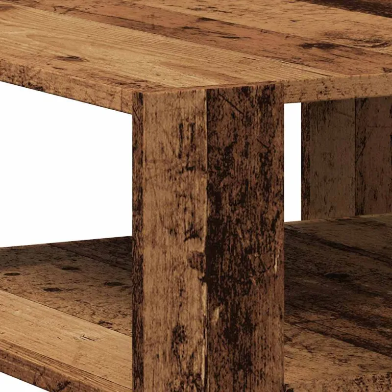 kavos staliukas Old Wood 58x58x40 cm Engineered Wood