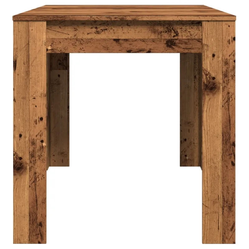 Valgomojo stalas, medienos, 140x74,5x76cm, apdirbta mediena
