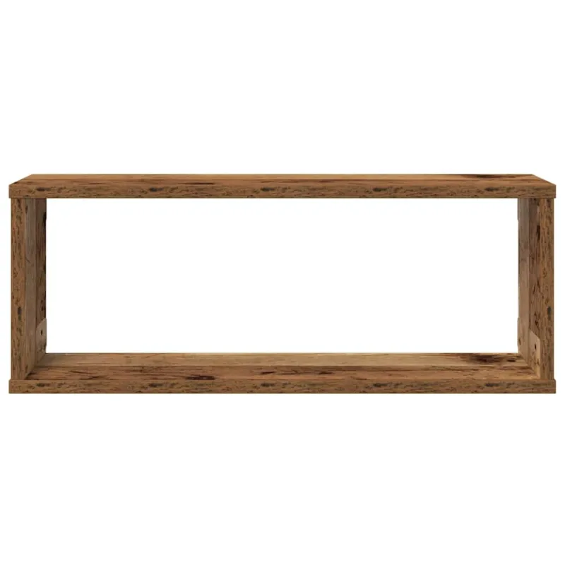 Sieninės lentynos, 4vnt., medienos, 60x15x23cm, MDP