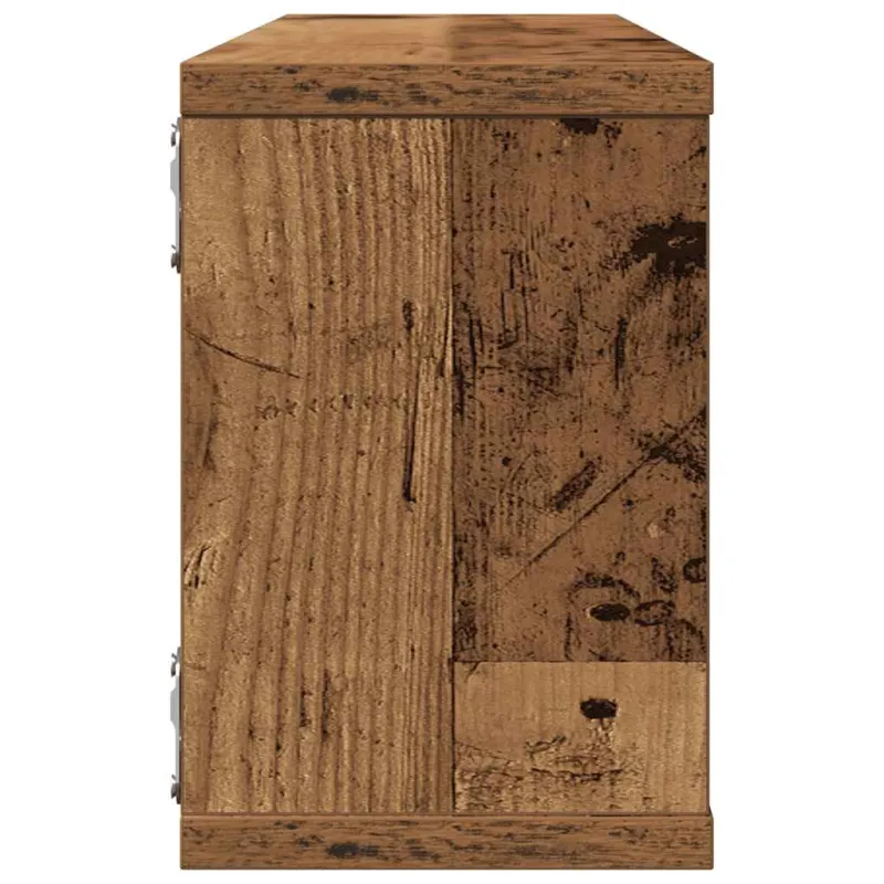 Sieninės lentynos, 4vnt., medienos, 60x15x23cm, MDP