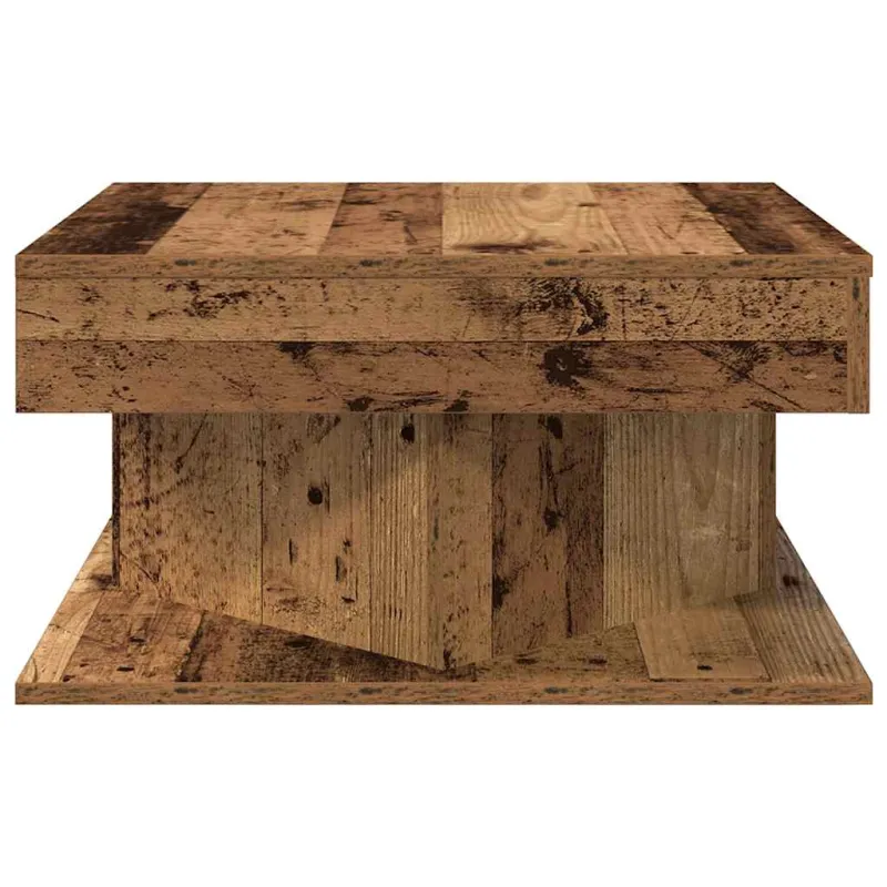 Kavos staliukas Old Wood 55x55x30 cm Inžinierinė mediena