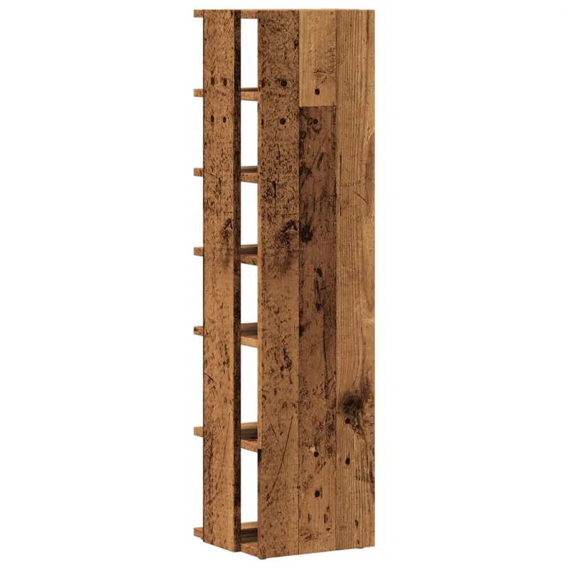 Spintelės batams, 2vnt., medienos, 28x27x102cm apdirbta mediena