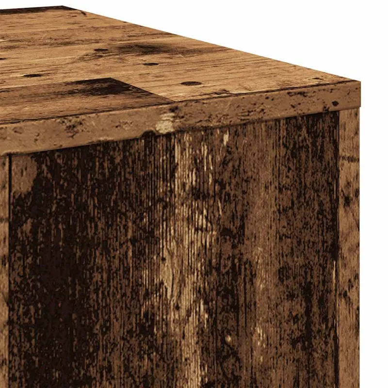 šoniniai staliukai 3 vnt Old Wood Engineered Wood