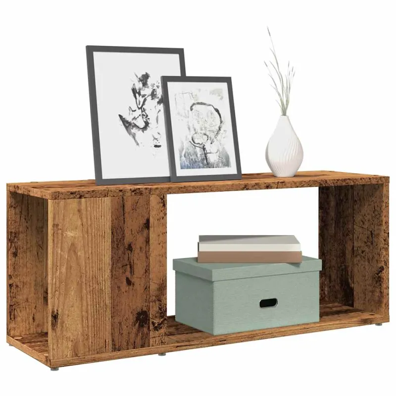 televizoriaus spintelė Old Wood 80x24x32cm Engineered Wood