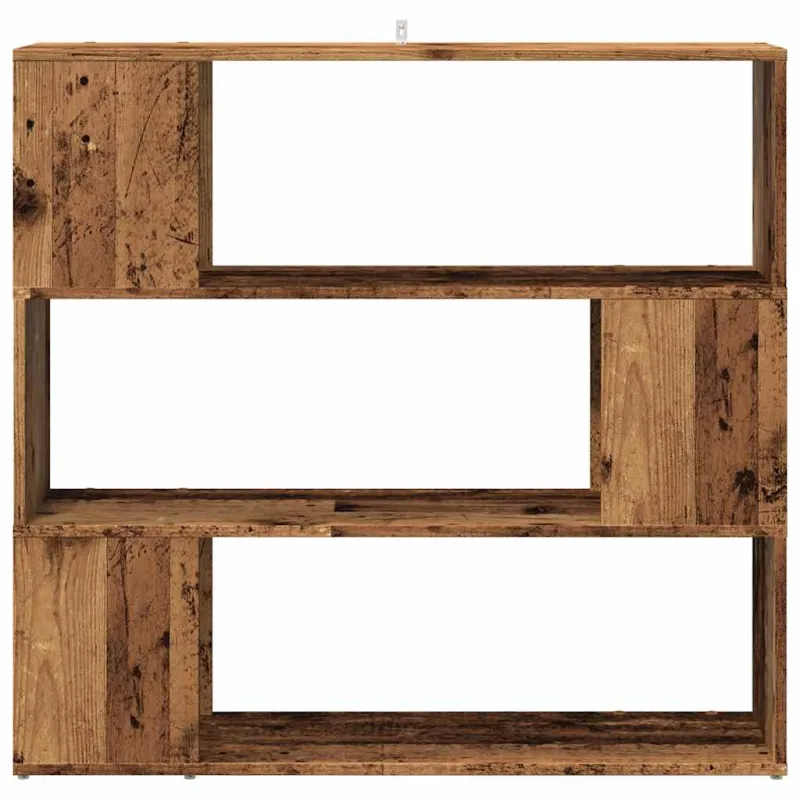 knygų spinta/kambario pertvara Old Wood 100x24x94 cm