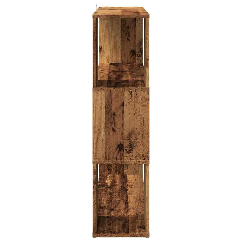 knygų spinta/kambario pertvara Old Wood 100x24x94 cm
