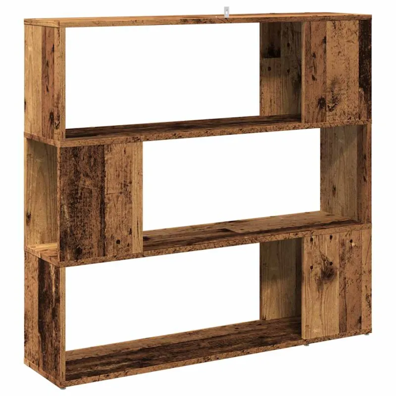 knygų spinta/kambario pertvara Old Wood 100x24x94 cm