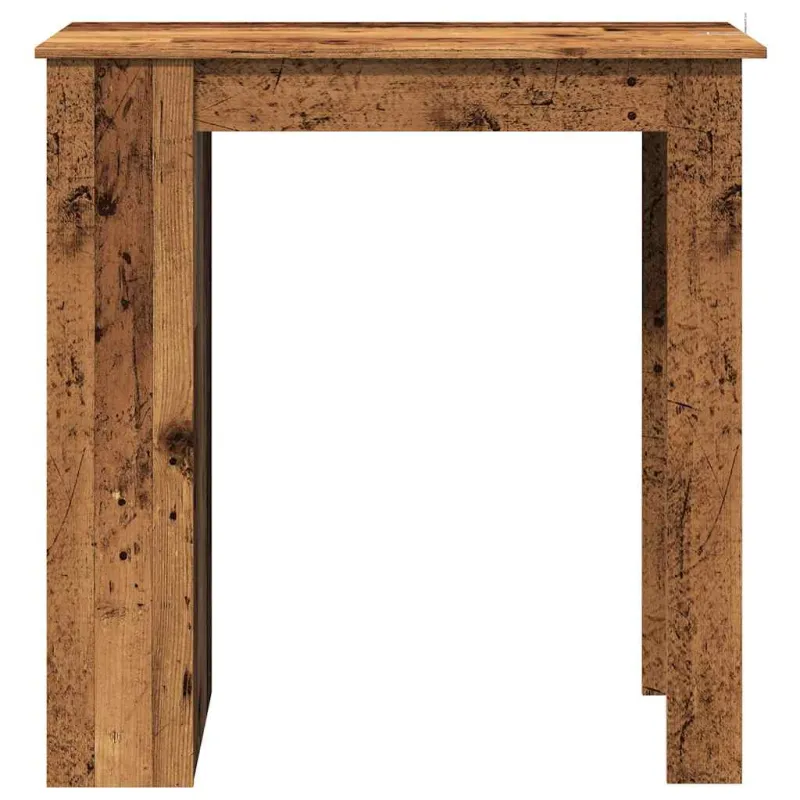 baro stalas su lentyna sena mediena 102x50x103,5 cm