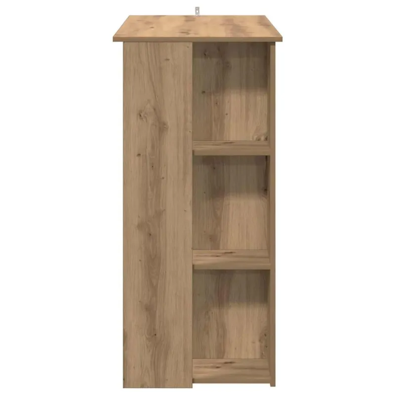 Baro stalas su lentyna, artisano, 102x50x103,5cm, mediena