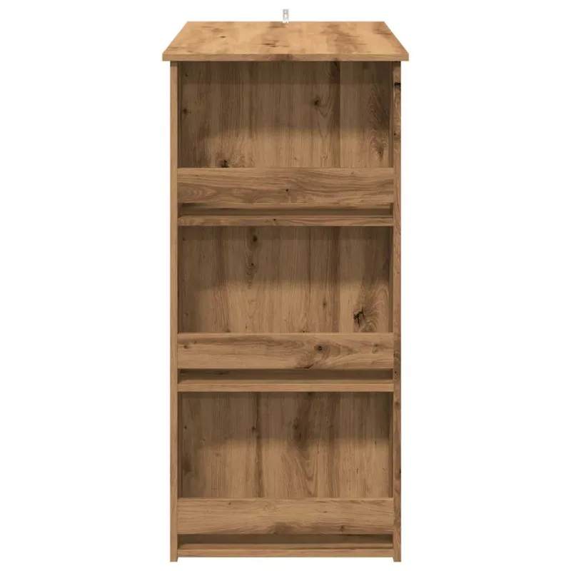 Baro stalas su lentyna, artisano, 102x50x103,5cm, mediena