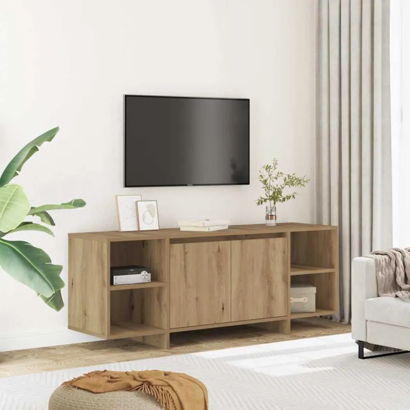 Televizoriaus spintelė, artisano, 130x35x50cm, apdirbta mediena