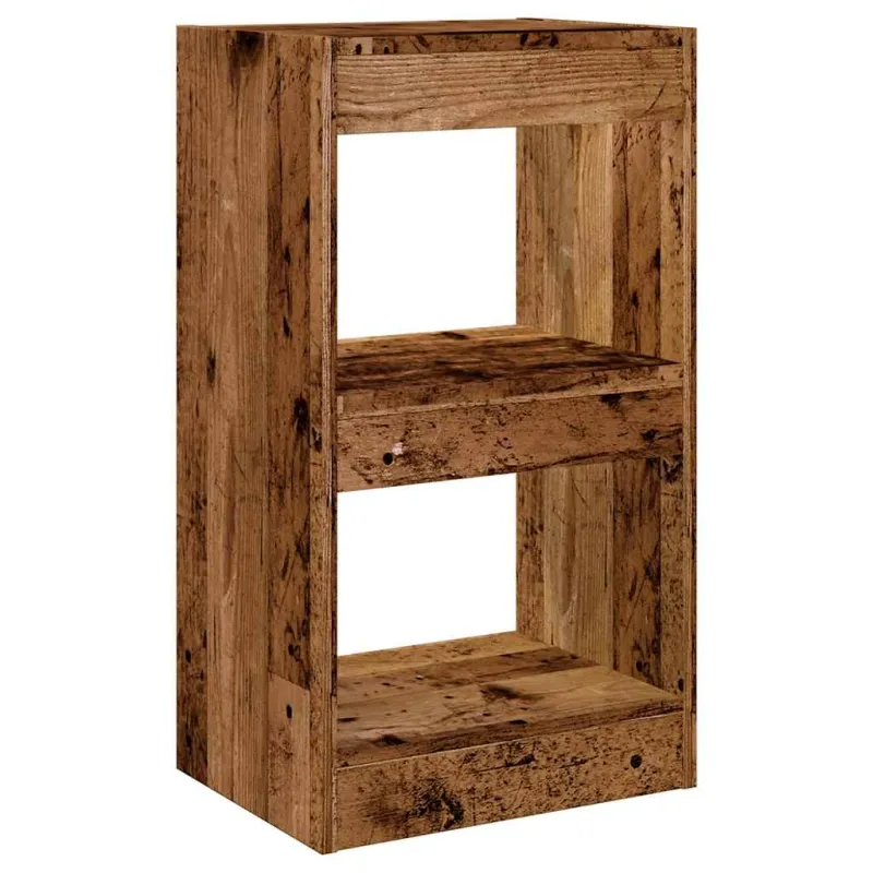knygų spinta/kambario pertvara Old Wood 40x30x72 cm
