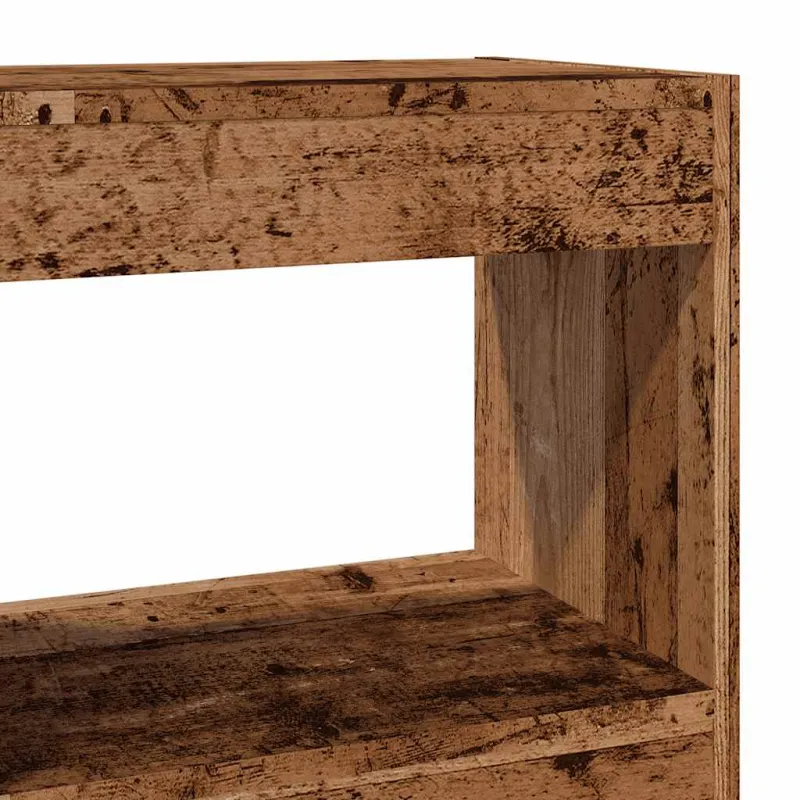 knygų spinta/kambario pertvara Old Wood 40x30x72 cm