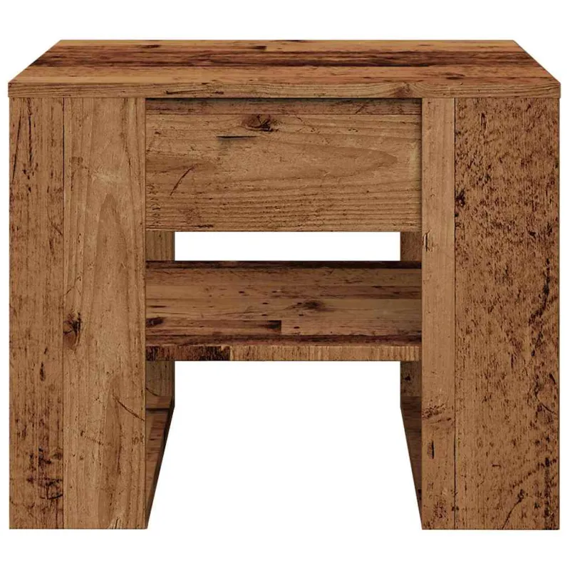 Kavos staliukas Old Wood 55,5x55x45 cm Inžinierinė mediena