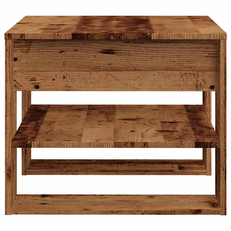 Kavos staliukas Old Wood 55,5x55x45 cm Inžinierinė mediena