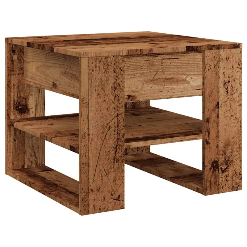 Kavos staliukas Old Wood 55,5x55x45 cm Inžinierinė mediena