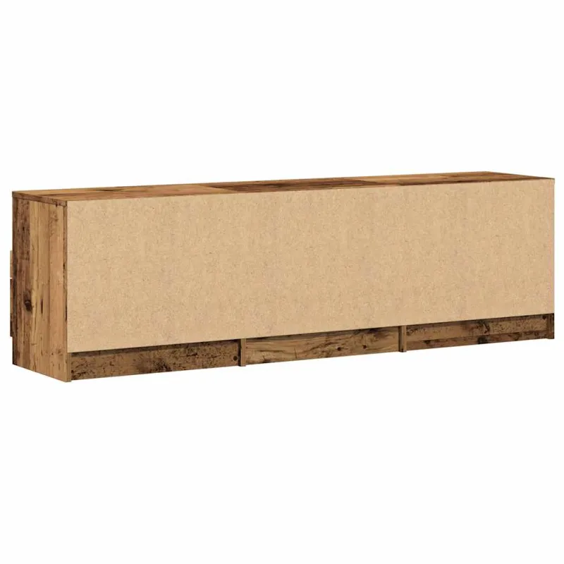 televizoriaus spintelė Old Wood 150x33,5x45 cm Engineered Wood