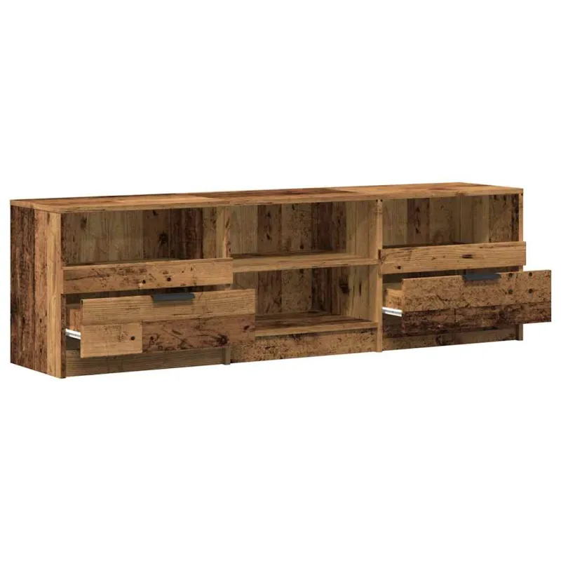 televizoriaus spintelė Old Wood 150x33,5x45 cm Engineered Wood
