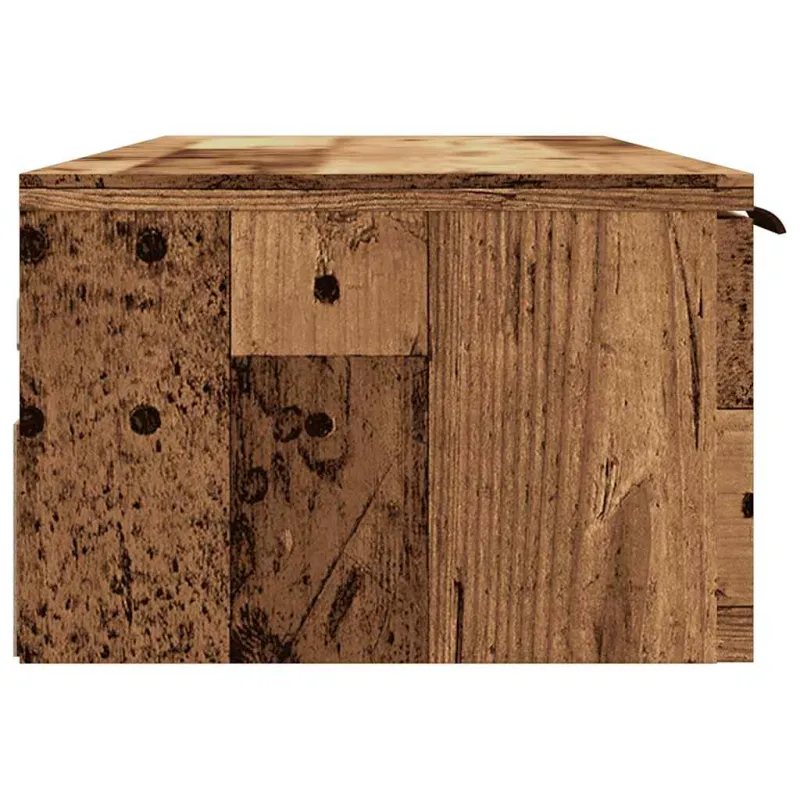 Sieninė Spinta Old Wood 102x30x20 cm Inžinierinė mediena