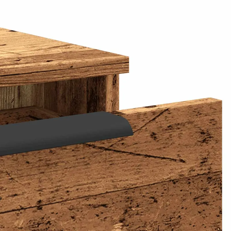Sieninė Spinta Old Wood 102x30x20 cm Inžinierinė mediena