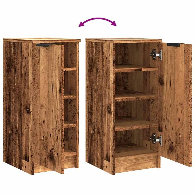 Batų spintelė Old Wood 29,5x35x70 cm Engineered Wood