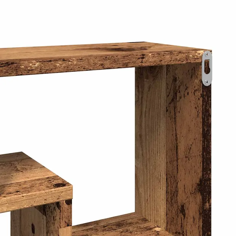 Sieninė lentyna Old Wood 85x16x52,5 cm Inžinerinė mediena