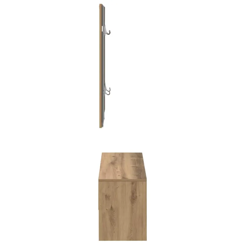 prieškambario baldų komplektas Artisan Oak Engineered Wood