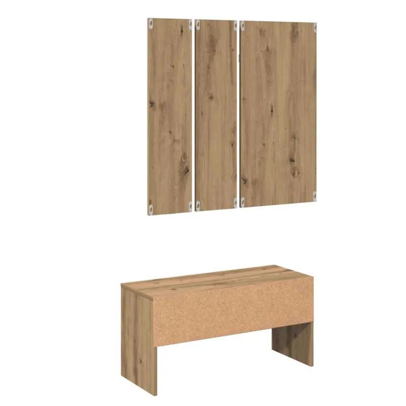 prieškambario baldų komplektas Artisan Oak Engineered Wood