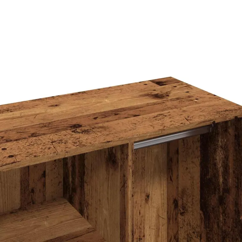 persirengimo spintelė Old Wood 80x40x65 cm Engineered Wood