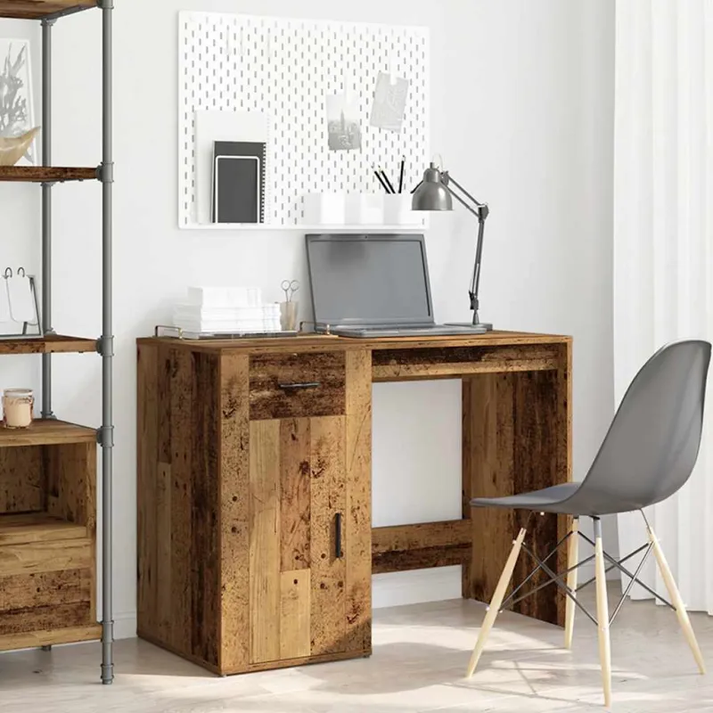 Rašomasis stalas Old Wood 100x49x75 cm Inžinierinė mediena