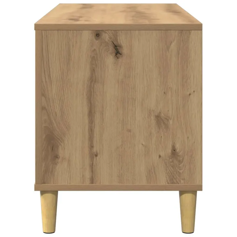 Vinilinių plokštelių spintelė, artisano, 100x38x48cm, mediena