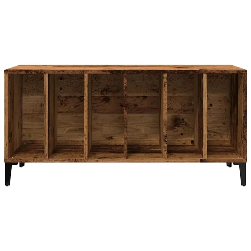 Vinilinių plokštelių spintelė, medienos, 100x38x48cm, mediena