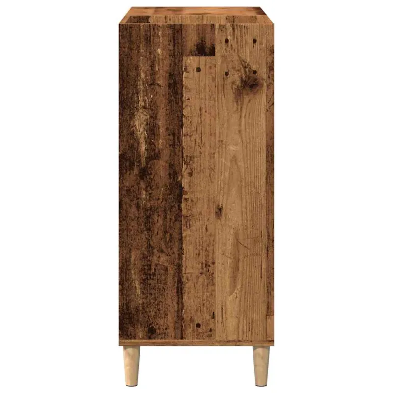 Vinilinių plokštelių spintelė, medienos, 84,5x38x89cm, mediena