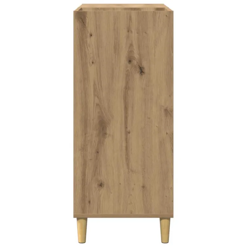 Vinilinių plokštelių spintelė, artisano, 84,5x38x89cm, mediena