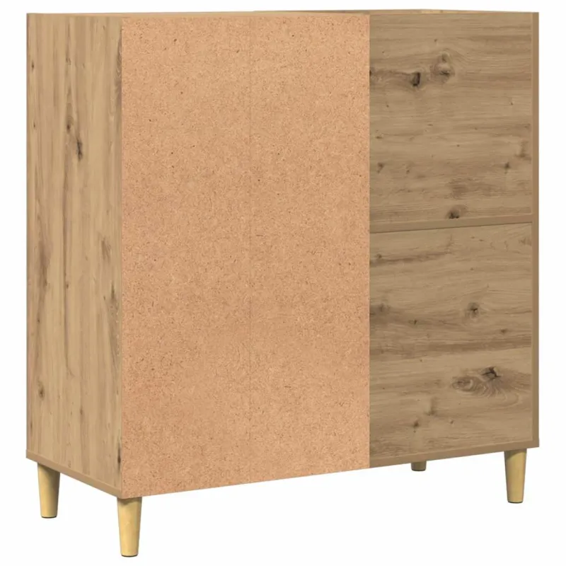 Vinilinių plokštelių spintelė, artisano, 84,5x38x89cm, mediena