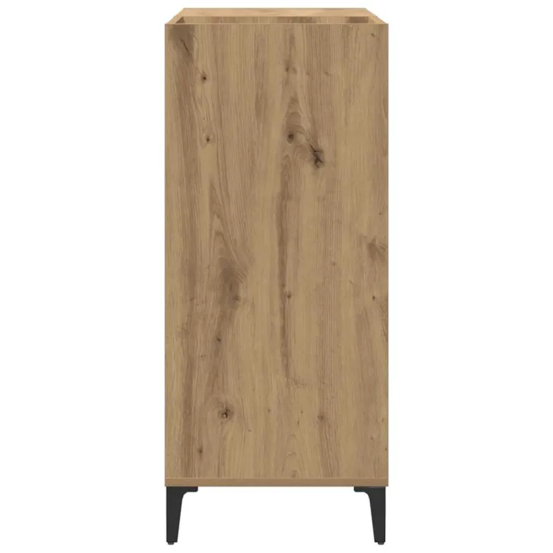 Vinilinių plokštelių spintelė, artisano, 84,5x38x89cm, mediena