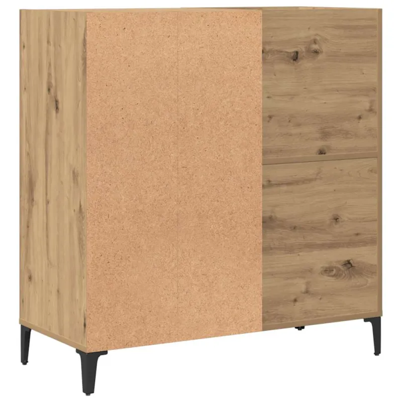 Vinilinių plokštelių spintelė, artisano, 84,5x38x89cm, mediena