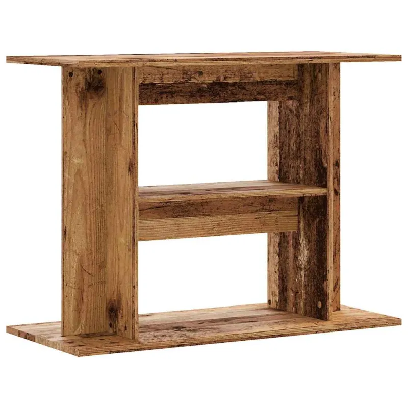 Akvariumo stovas, senos medienos, 80x35x60 cm, inžinerinės medienos