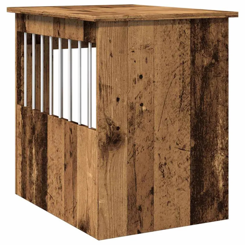 Dog Crate Baldai Senas medis 45x62x59 cm Inžinerinė mediena