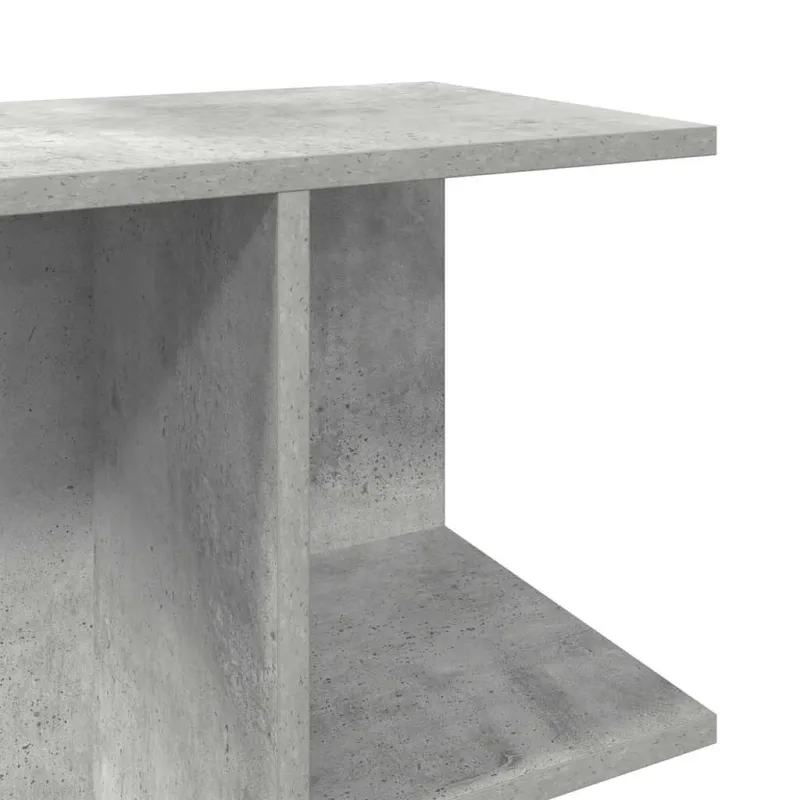 Naktinės spintelės, 2vnt., pilka, 46,5x29x61cm, mediena