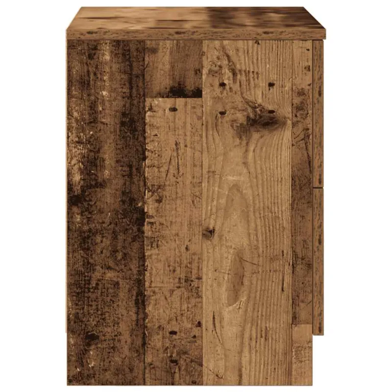 Naktinės spintelės su stalčiais, 2vnt., medienos, 40x36x50cm