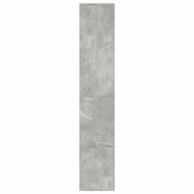 Knygų spintos, 2vnt., sukraunamos, pilka, 30x30x80cm, mediena